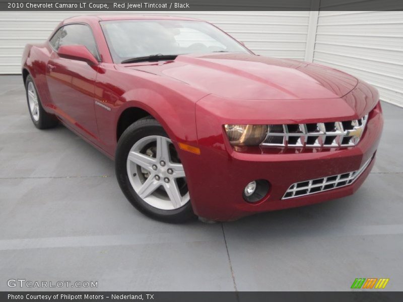Red Jewel Tintcoat / Black 2010 Chevrolet Camaro LT Coupe