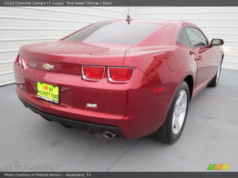 Red Jewel Tintcoat / Black 2010 Chevrolet Camaro LT Coupe