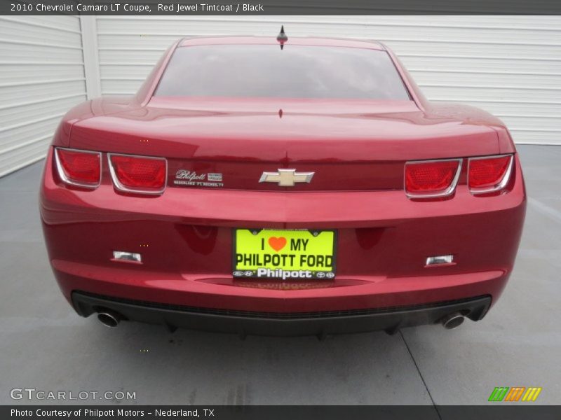 Red Jewel Tintcoat / Black 2010 Chevrolet Camaro LT Coupe
