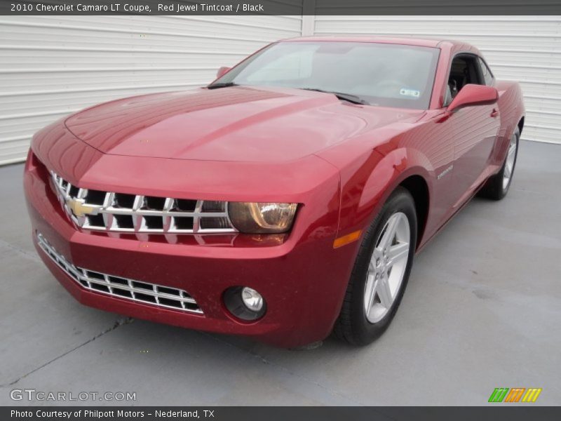 Red Jewel Tintcoat / Black 2010 Chevrolet Camaro LT Coupe