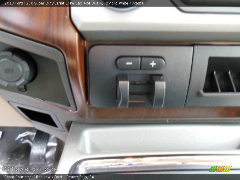 Oxford White / Adobe 2013 Ford F350 Super Duty Lariat Crew Cab 4x4 Dually