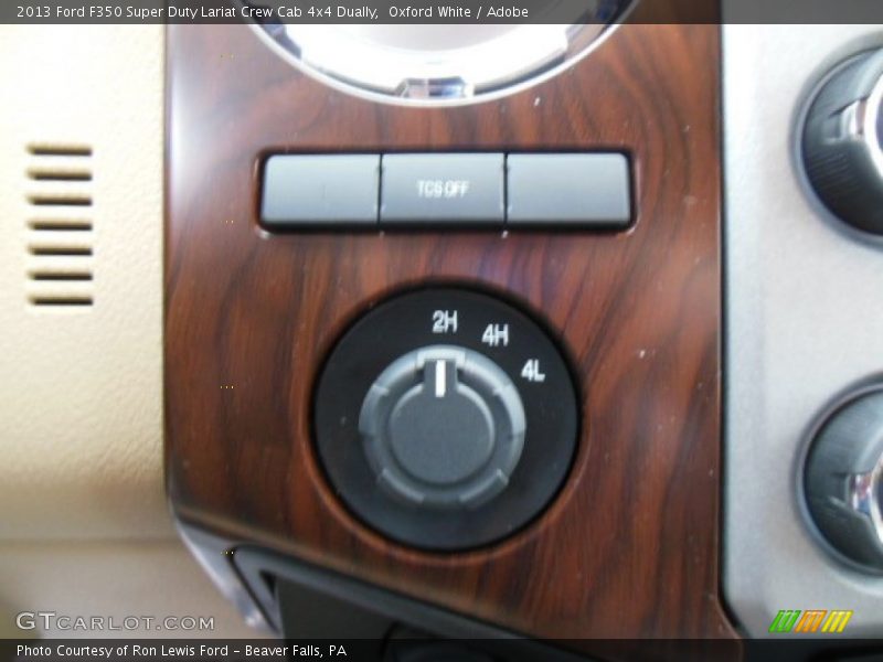 Oxford White / Adobe 2013 Ford F350 Super Duty Lariat Crew Cab 4x4 Dually