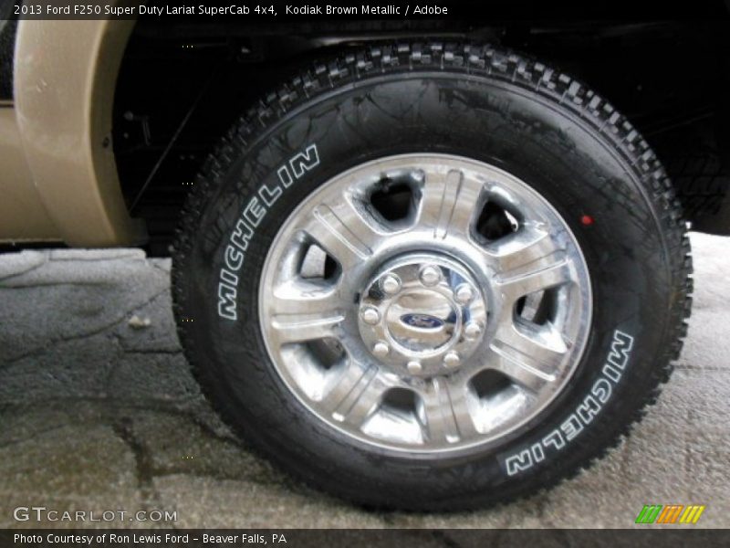 Kodiak Brown Metallic / Adobe 2013 Ford F250 Super Duty Lariat SuperCab 4x4