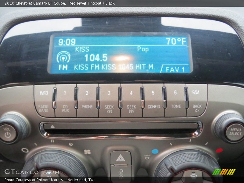 Red Jewel Tintcoat / Black 2010 Chevrolet Camaro LT Coupe
