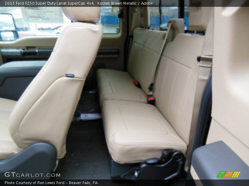 Kodiak Brown Metallic / Adobe 2013 Ford F250 Super Duty Lariat SuperCab 4x4
