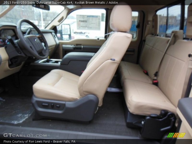 Kodiak Brown Metallic / Adobe 2013 Ford F250 Super Duty Lariat SuperCab 4x4