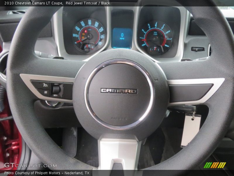 Red Jewel Tintcoat / Black 2010 Chevrolet Camaro LT Coupe
