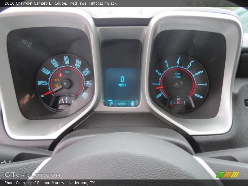 Red Jewel Tintcoat / Black 2010 Chevrolet Camaro LT Coupe