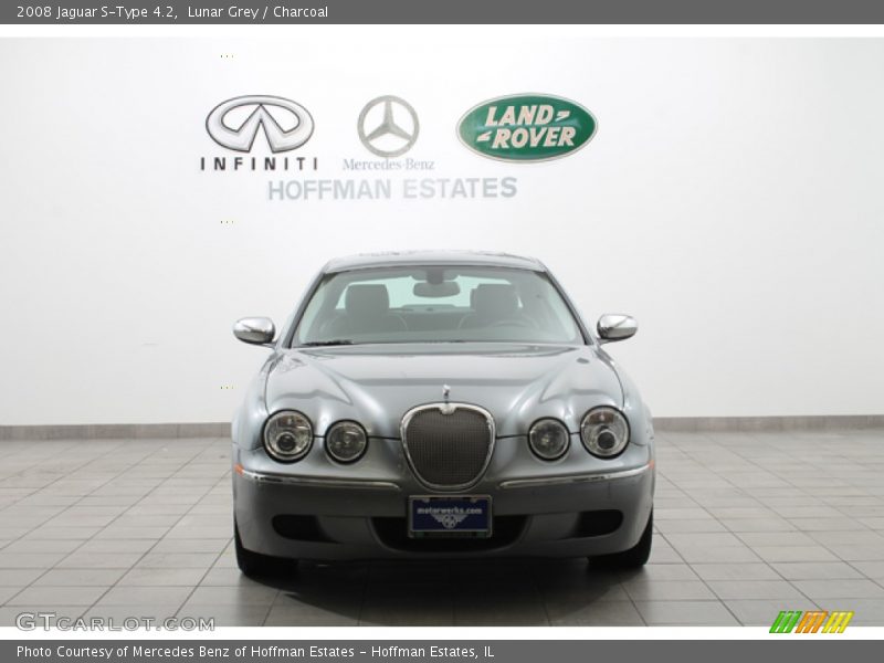 Lunar Grey / Charcoal 2008 Jaguar S-Type 4.2