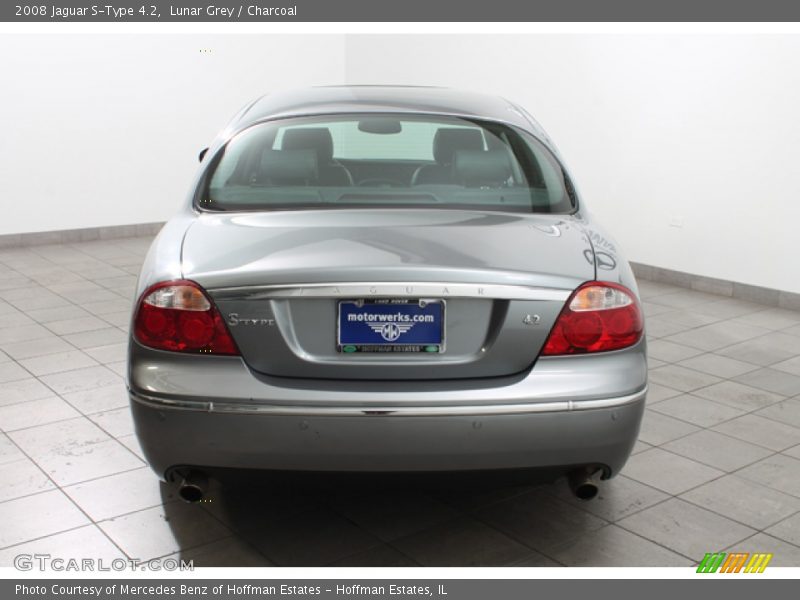 Lunar Grey / Charcoal 2008 Jaguar S-Type 4.2