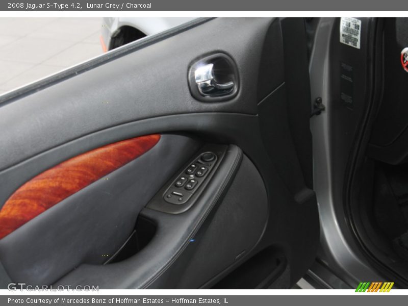 Lunar Grey / Charcoal 2008 Jaguar S-Type 4.2