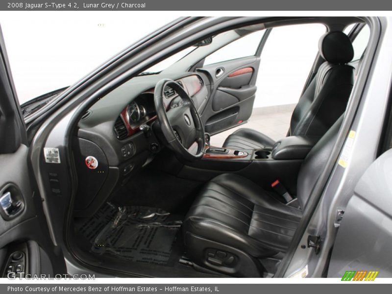  2008 S-Type 4.2 Charcoal Interior
