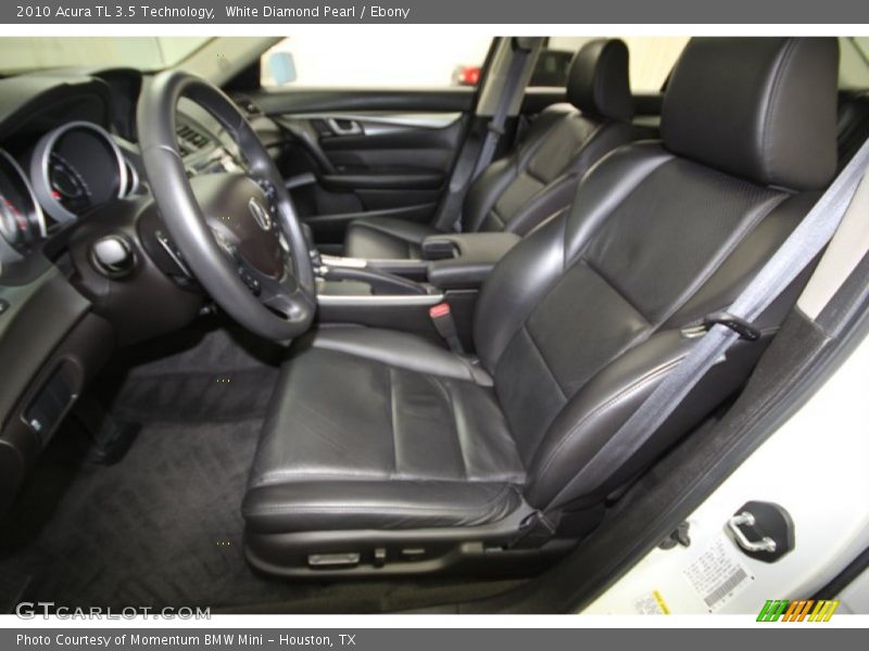 White Diamond Pearl / Ebony 2010 Acura TL 3.5 Technology