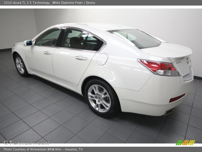 White Diamond Pearl / Ebony 2010 Acura TL 3.5 Technology