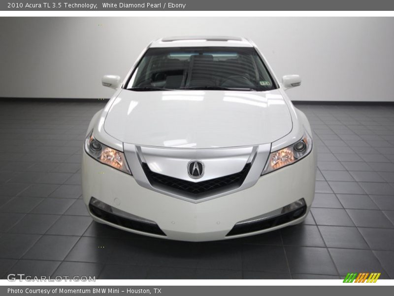 White Diamond Pearl / Ebony 2010 Acura TL 3.5 Technology