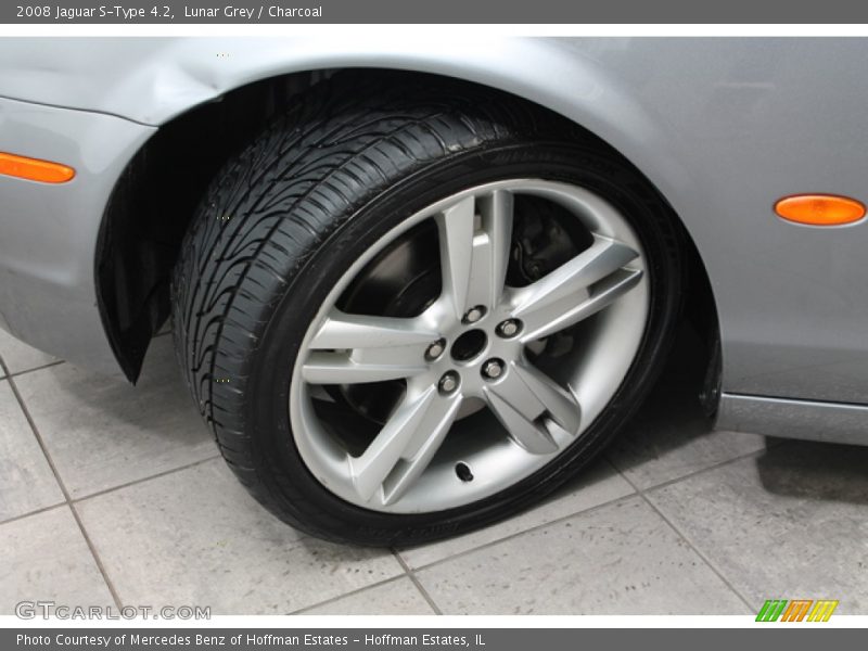 Lunar Grey / Charcoal 2008 Jaguar S-Type 4.2