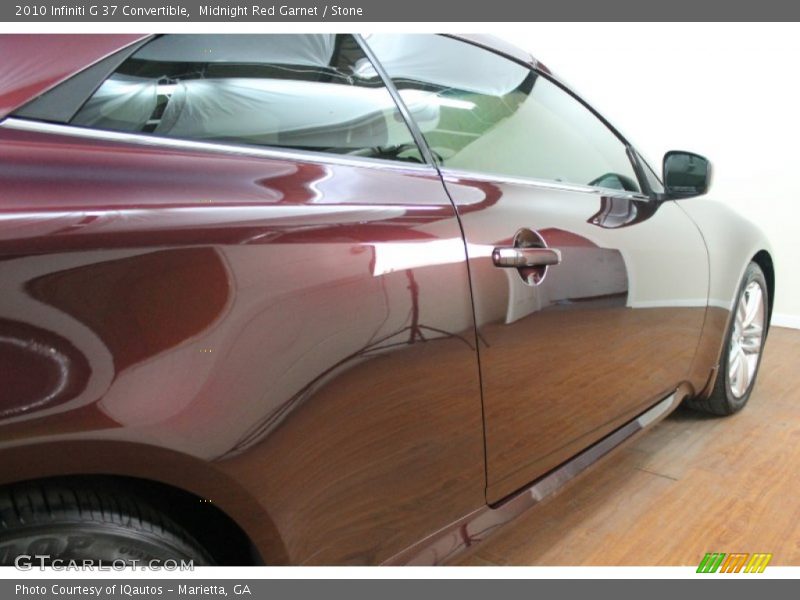 Midnight Red Garnet / Stone 2010 Infiniti G 37 Convertible