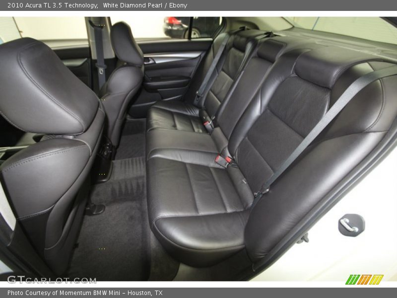 White Diamond Pearl / Ebony 2010 Acura TL 3.5 Technology