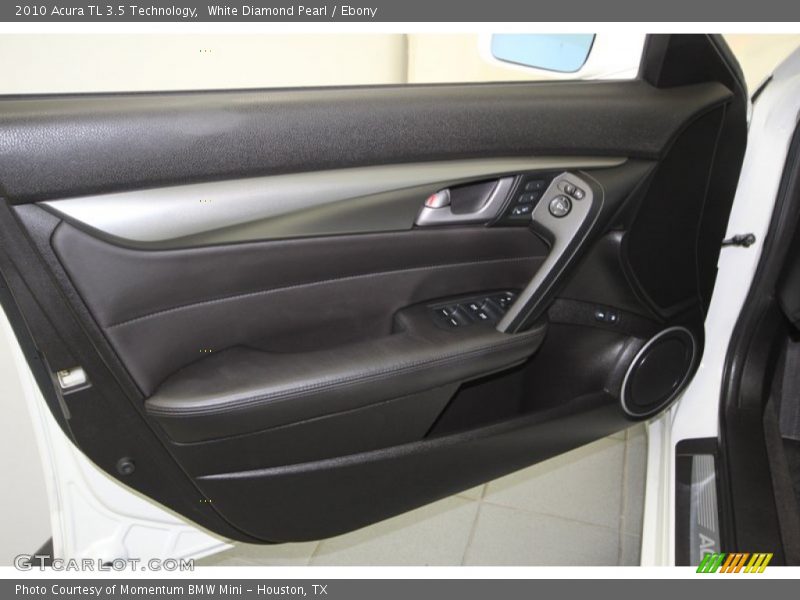 White Diamond Pearl / Ebony 2010 Acura TL 3.5 Technology