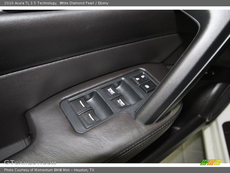 White Diamond Pearl / Ebony 2010 Acura TL 3.5 Technology