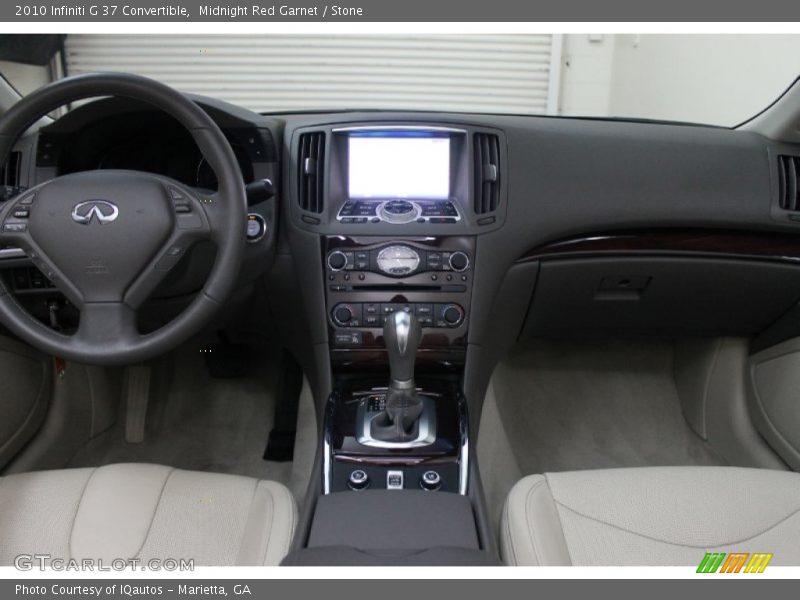 Midnight Red Garnet / Stone 2010 Infiniti G 37 Convertible