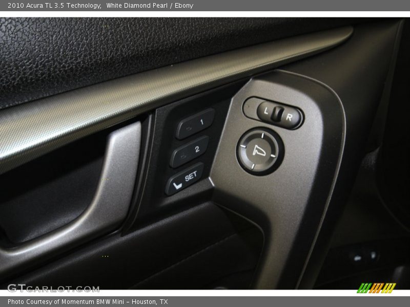 White Diamond Pearl / Ebony 2010 Acura TL 3.5 Technology