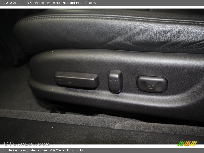 White Diamond Pearl / Ebony 2010 Acura TL 3.5 Technology