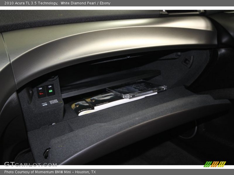 White Diamond Pearl / Ebony 2010 Acura TL 3.5 Technology