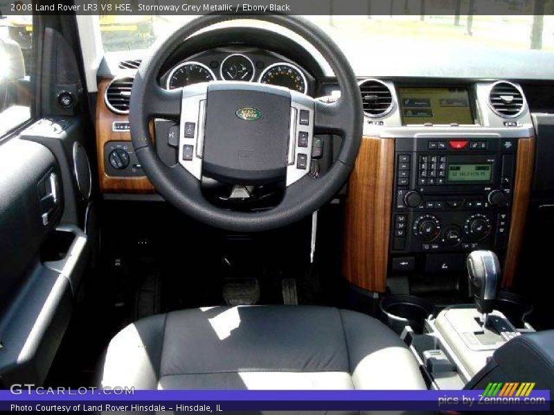 Stornoway Grey Metallic / Ebony Black 2008 Land Rover LR3 V8 HSE