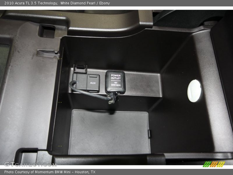 White Diamond Pearl / Ebony 2010 Acura TL 3.5 Technology