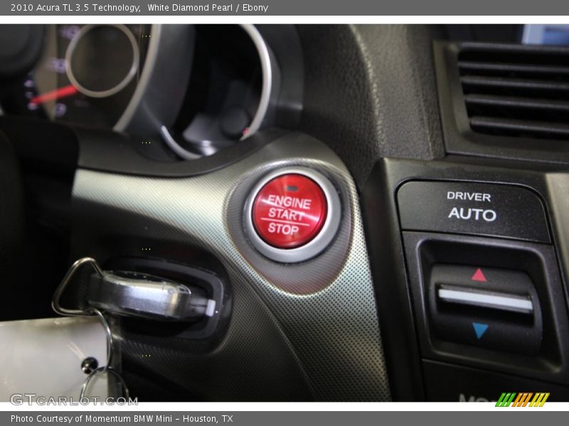 White Diamond Pearl / Ebony 2010 Acura TL 3.5 Technology