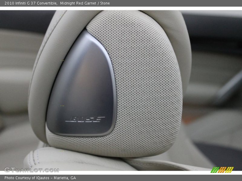 Midnight Red Garnet / Stone 2010 Infiniti G 37 Convertible