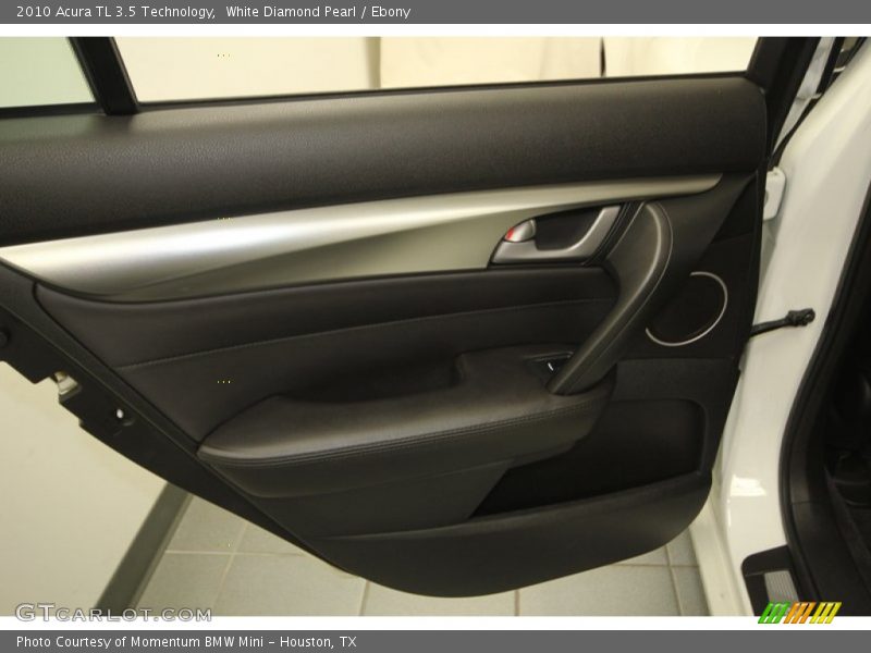 White Diamond Pearl / Ebony 2010 Acura TL 3.5 Technology