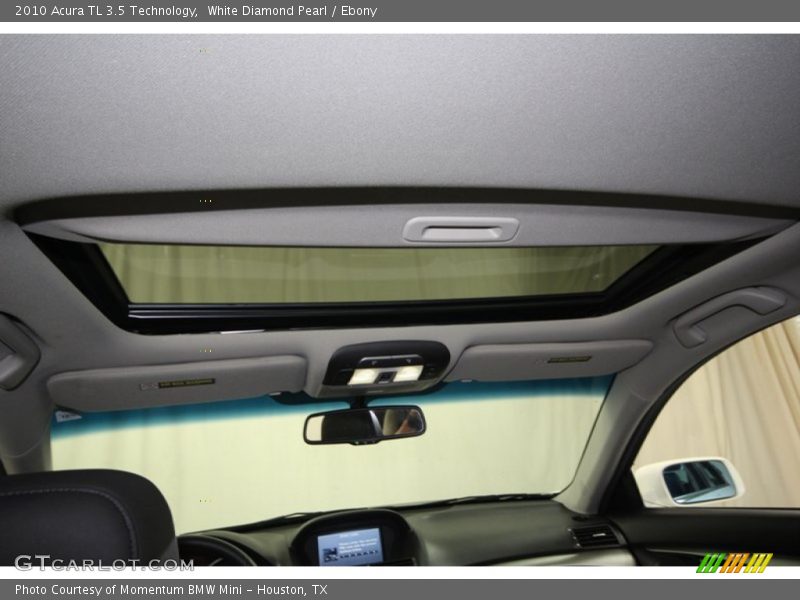 White Diamond Pearl / Ebony 2010 Acura TL 3.5 Technology