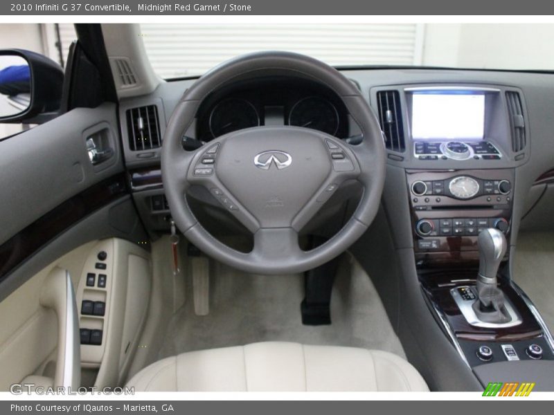 Dashboard of 2010 G 37 Convertible