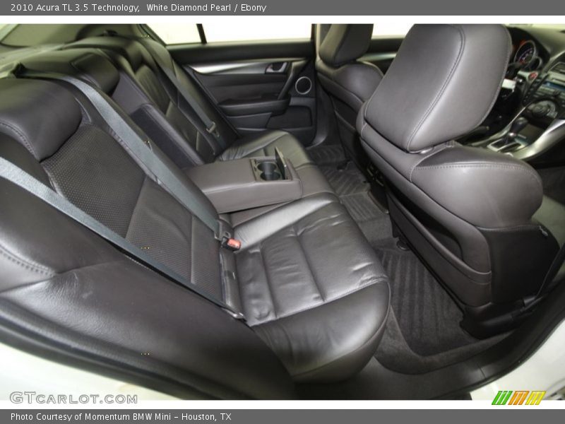 White Diamond Pearl / Ebony 2010 Acura TL 3.5 Technology