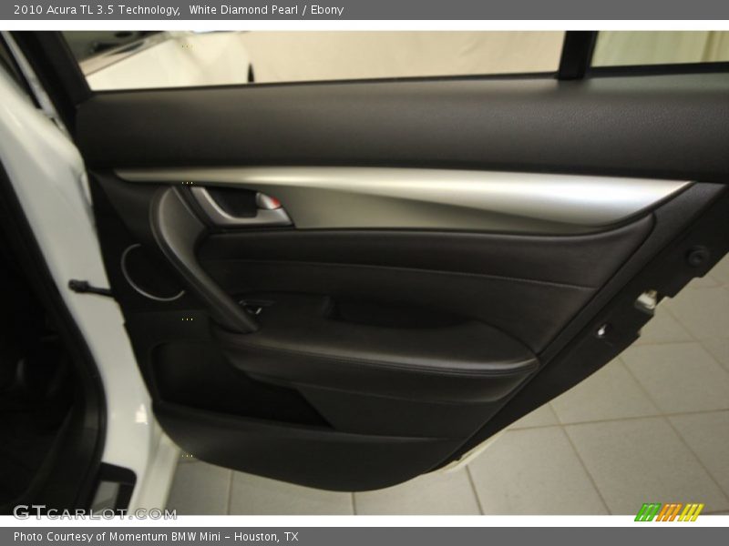 White Diamond Pearl / Ebony 2010 Acura TL 3.5 Technology