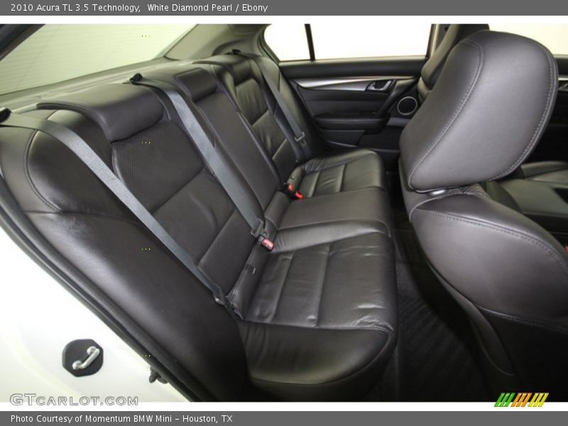 White Diamond Pearl / Ebony 2010 Acura TL 3.5 Technology