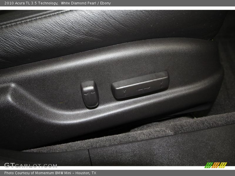 White Diamond Pearl / Ebony 2010 Acura TL 3.5 Technology