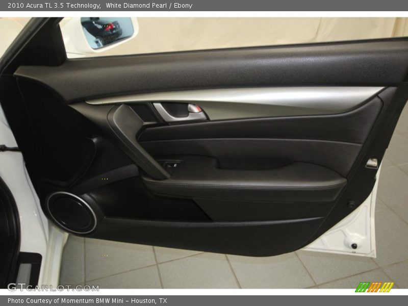 White Diamond Pearl / Ebony 2010 Acura TL 3.5 Technology