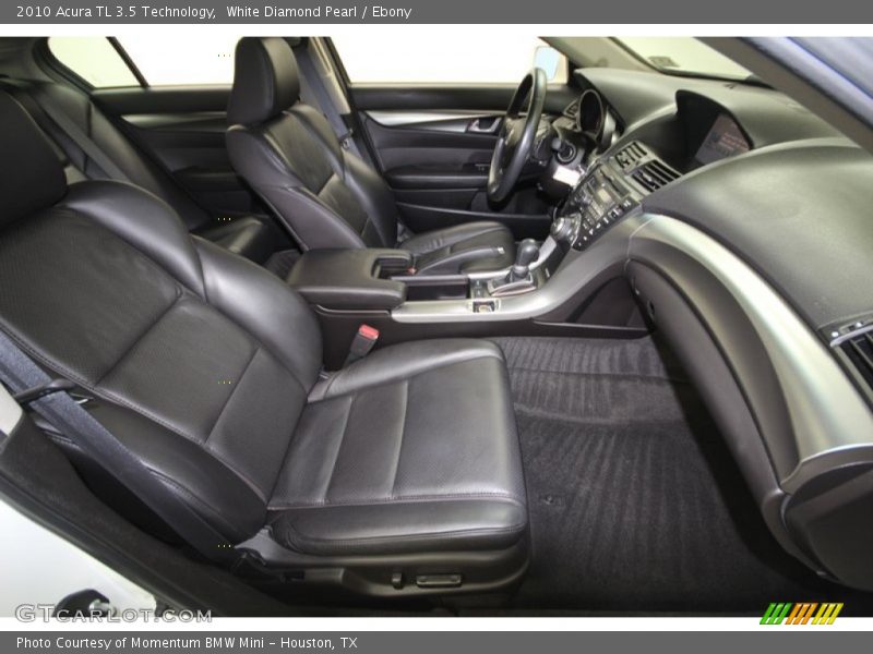 White Diamond Pearl / Ebony 2010 Acura TL 3.5 Technology