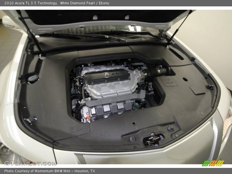 White Diamond Pearl / Ebony 2010 Acura TL 3.5 Technology