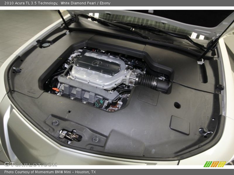 White Diamond Pearl / Ebony 2010 Acura TL 3.5 Technology