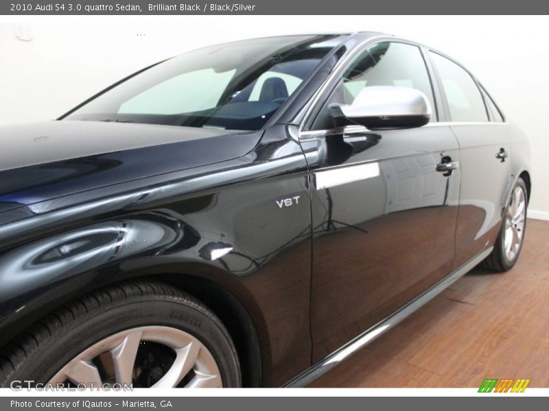 Brilliant Black / Black/Silver 2010 Audi S4 3.0 quattro Sedan