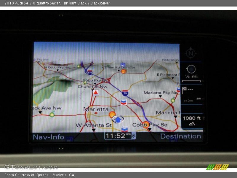 Navigation of 2010 S4 3.0 quattro Sedan