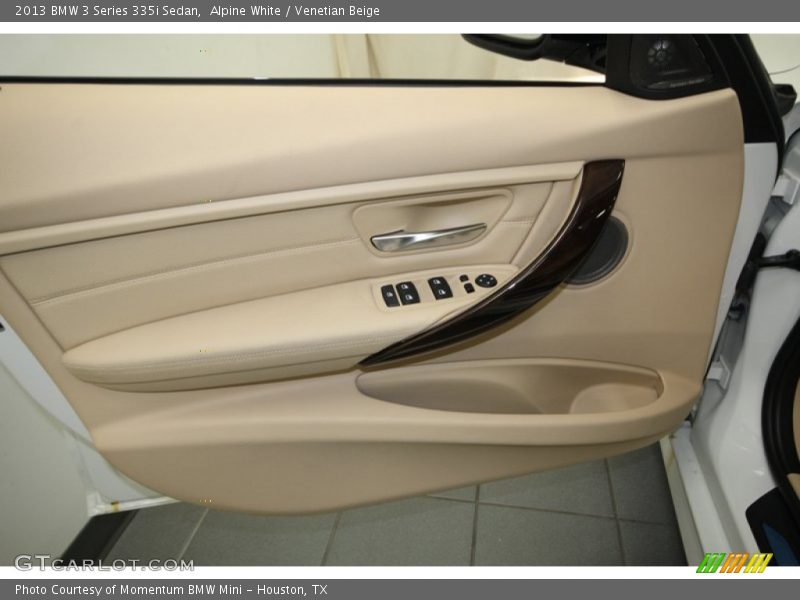Alpine White / Venetian Beige 2013 BMW 3 Series 335i Sedan