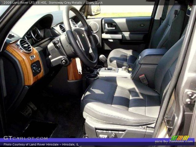 Stornoway Grey Metallic / Ebony Black 2008 Land Rover LR3 V8 HSE