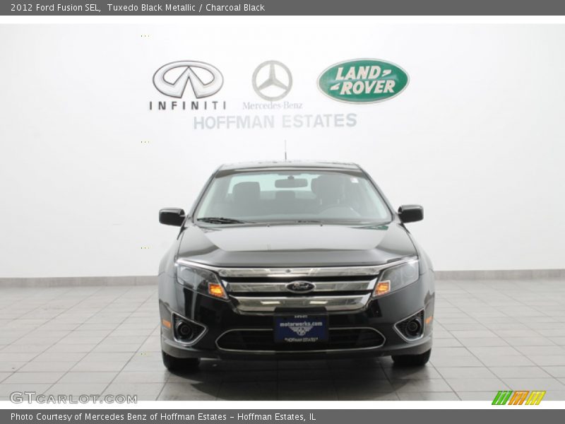 Tuxedo Black Metallic / Charcoal Black 2012 Ford Fusion SEL