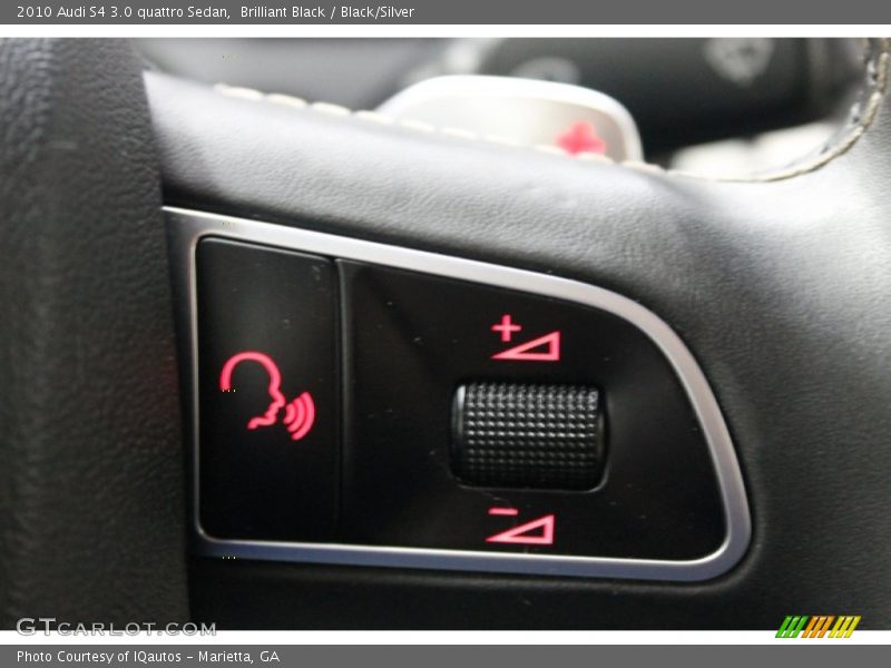 Controls of 2010 S4 3.0 quattro Sedan