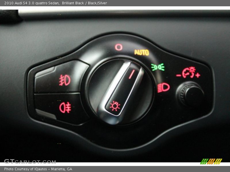 Controls of 2010 S4 3.0 quattro Sedan